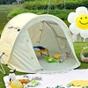 儿童帐篷游戏屋可折叠户外室内小房子女孩男孩，便携式免搭建小帐篷