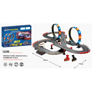 儿童电控轨道，赛车赛车双人遥控轨道双人，玩具电动轨道批