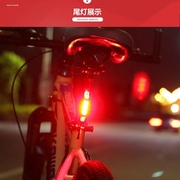 山地自行车灯前灯夜骑行儿童单车尾灯充电超亮手电筒电动车平衡车