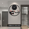 挂钟客厅家用时尚现代中式挂表极简大气，装饰创意时钟轻奢挂墙钟i.