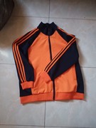 校服外套中小学生休闲运动长裤长袖上衣橙色拼接来图校服套装