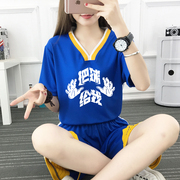 篮球服女套装女生韩版潮流球服定制学生短袖篮球比赛队服印号