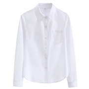 jk制服长袖白衬衫女生学院风短袖校服学生短袖白衬衫运动会演出服