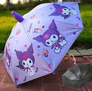 库洛米儿童雨伞公主伞女孩幼儿园小学生上学雨伞三丽鸥晴雨伞