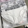 ckcalvinklein女士弹力，棉宽边logo比基尼款，内裤低腰休闲三角裤