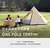 日本DOD金字塔帐篷户外露营野餐公园3-5人便携式折叠帐篷天幕T3-4