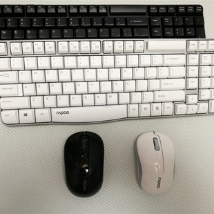 雷柏x1800hs无线键盘鼠标，套装时尚防水电脑多媒体，功能办公键鼠套