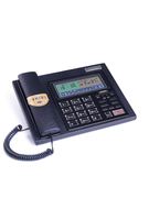 中诺c097皮革固定电话机座式，家用商务办公室，老板座机免提通话报号