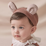 f322韩国进口3-12个月可爱婴幼，儿童发带公主，发圈男女宝宝百天头饰