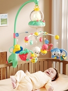 新生儿床头摇铃旋转电动玩具床挂安抚睡觉哄娃神器婴儿车摇铃挂件