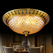 澳米全铜吸顶灯客厅卧室餐厅欧式吸顶灯美式吸顶灯铜灯