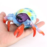 儿童玩具仿真动物模型海洋，动物海底生物，寄居蟹海洋蟹螃蟹宝宝认知
