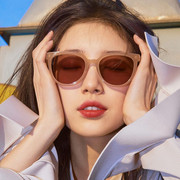 2020韩版方形大框太阳镜，女秀智网红同款显瘦圆脸，眼镜个性墨镜