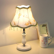 。欧式台灯卧室装饰婚房温馨个性小台灯创意现代调光节能led床头