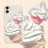 冰淇淋手机壳适用iPhone15promax苹果14硅胶13创意12简约11华为mate60荣耀P50小米vivox90一加opporeno红米70