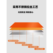 墙上悬挂置物架不锈钢储物架子商用厨房吊柜壁挂式多层架墙壁货架