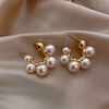 Elegant Celebrity Metal 2023 Pearl Earrings For Woman