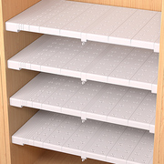 衣柜内分层可伸缩收纳隔板宿舍，隔断橱柜隔层厨房置物架柜子分隔板