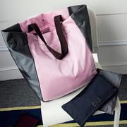 大容量可折叠便携购物袋超市购物包环保(包环保)袋单肩女手提袋帆布袋买菜