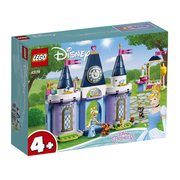 2020款lego乐高积木，迪士尼系列43178灰姑娘的城堡庆典益智玩具