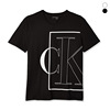 Calvin Klein/凯文克莱短袖T恤CK夏季男装流行LOGO印花圆领打底衫