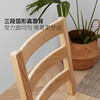 工厂直营纯实木餐椅家用餐桌，餐椅橡木靠背椅原木现代简约书桌椅