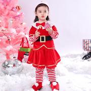 儿童圣诞服装美欧圣诞服圣老人，mk001男女童诞圣诞节儿童服节