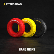 fittergear健身训练便携式轮胎橡胶握力器，家用康复手部力量训练