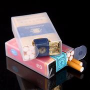 香烟盒外壳加厚软包盒塑料香菸盒整包20支装便携创意个性烟套防压