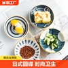 日式家用陶瓷调味碟酱油碟蘸料小吃碟醋碟酱料碟创意小碟子大汤勺