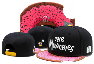 粉红色奶酪火烈鸟刺绣美国嘻哈街舞潮牌滑板，说唱男女平沿棒球帽子