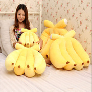 抱枕头靠垫抱枕，抱枕毛绒玩具可爱香蕉水果靠枕创意
