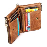 丹麦梵勒防盗刷钱包卡包可防消磁