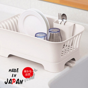 日本进口碗架沥水架碗碟架碗筷收纳盒滴水晾放碗架厨房塑料沥碗