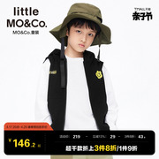 littlemoco童装男童春秋装女童，背心大童拉链，夹克男款外套儿童