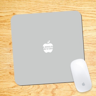 适用Macbook灰色mac苹果鼠标垫笔记本电脑男生大小号可爱女生胶垫