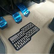 东风悦达-起亚K5不锈钢刹车油门离合器脚踏板防滑垫铝合金