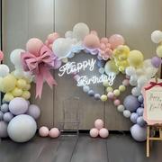 气球拱门新店铺开业生日结婚礼装饰幼儿园派对场景气氛布置支架