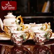 欧式茶具套装客厅摆件陶瓷装饰品创意乔迁新居送新人结婚礼物