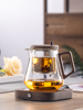 玻璃内胆飘逸杯泡茶壶一键过滤茶水分离茶道杯家用高档胡桃木茶具