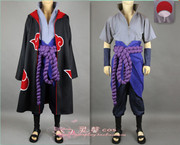 火影忍者佐助宇智波鼬cos服晓组织披风，套装cosplay