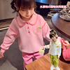 女童套装春装2024洋气儿童卫衣套装小女孩韩版宽松休闲两件套