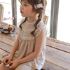 宝宝娃娃衫小飞袖女童夏装韩版童装洋气蕾丝花边领小女孩t恤