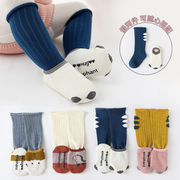 婴儿袜子秋冬保暖加厚宝宝袜子长筒，套装男女童，防滑婴儿学步地板袜