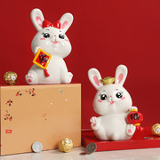 创意可爱小兔子存钱罐可存可取兔兔少女心房间装饰品礼物