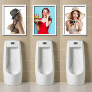 厕所装饰画个性创意幽默搞笑洗手间，挂画另类卫生间，墙壁画酒吧歌厅