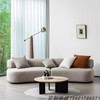 轻奢风布艺沙发现代简约北欧商用家用网红设计师弧形客厅懒人沙发