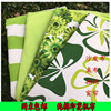 AB款绿色窗帘布桌布抱枕沙发布酒吧装饰背景布DIY包包布料粗帆布