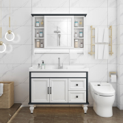 碳纤维浴室柜组合洗漱台卫生间洗手盆，池智能镜柜现代简约卫浴套装