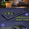无线背光键盘和鼠标组合2.4gusb静音，键鼠套装可充电超薄电脑键鼠